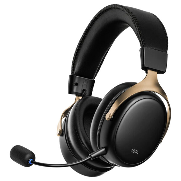 Akko Verge S9 Master Black Gold Ps5 Uyumlu 7 1 Sanal Surround Kablosuz Gaming Kulaklik Fc1