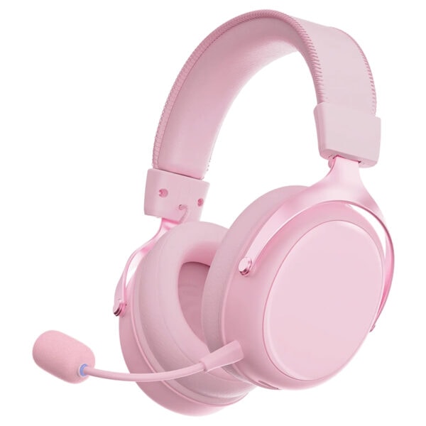 Akko Verge S9 Ultra Pink Ps5 Uyumlu 7 1 Sanal Surround Kablosuz Gaming Kulaklik Fc1