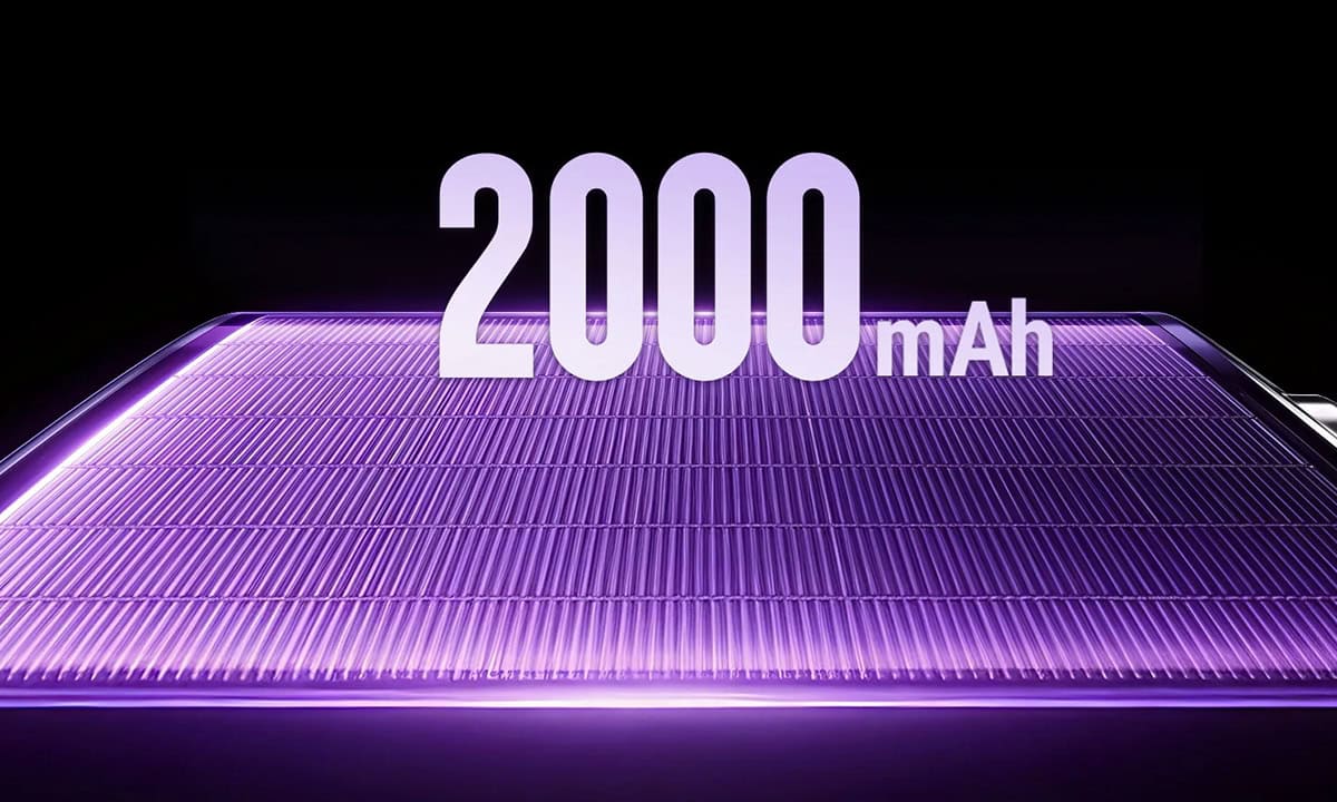 2000 mAh pil