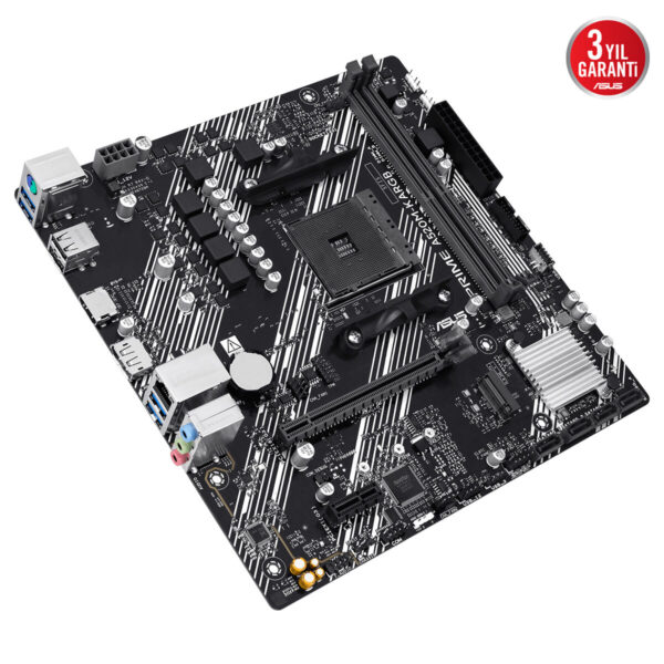 Asus Prime A520m K Argb 5100mhz Oc Ddr5 Soket Am4 M 2 Hdmi Dp Matx Anakart Fc6