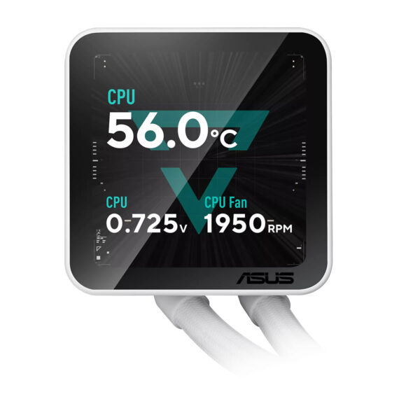 Asus Prime Lc Ii 360 Argb Lcd White Edition 360mm Intel Amd Uyumlu İşlemci Sıvı Soğutucu 6