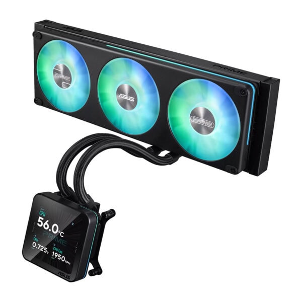 Asus Prime Slc Ii 360 Argb Lcd 360mm Intel Amd Uyumlu İşlemci Sıvı Soğutucu 3