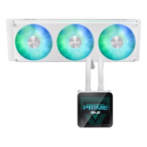 Asus Prime Slc Ii 360 Argb Lcd White Edition 360mm Intel Amd Uyumlu İşlemci Sıvı Soğutucu 1