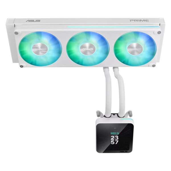 Asus Prime Slc Ii 360 Argb Lcd White Edition 360mm Intel Amd Uyumlu İşlemci Sıvı Soğutucu 2