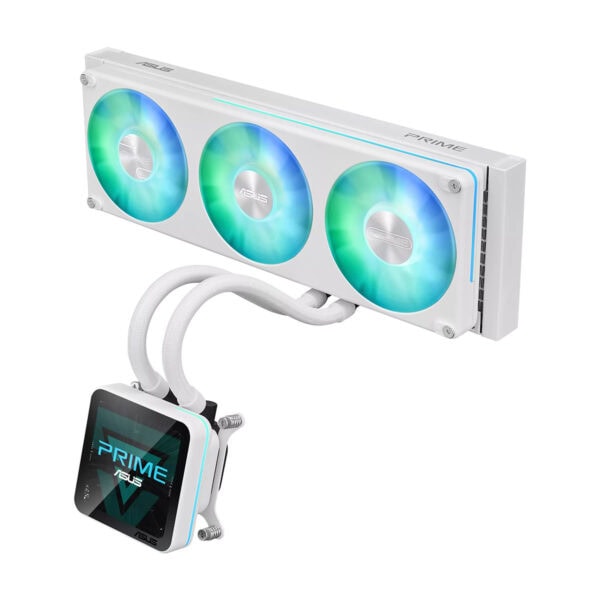 Asus Prime Slc Ii 360 Argb Lcd White Edition 360mm Intel Amd Uyumlu İşlemci Sıvı Soğutucu 3