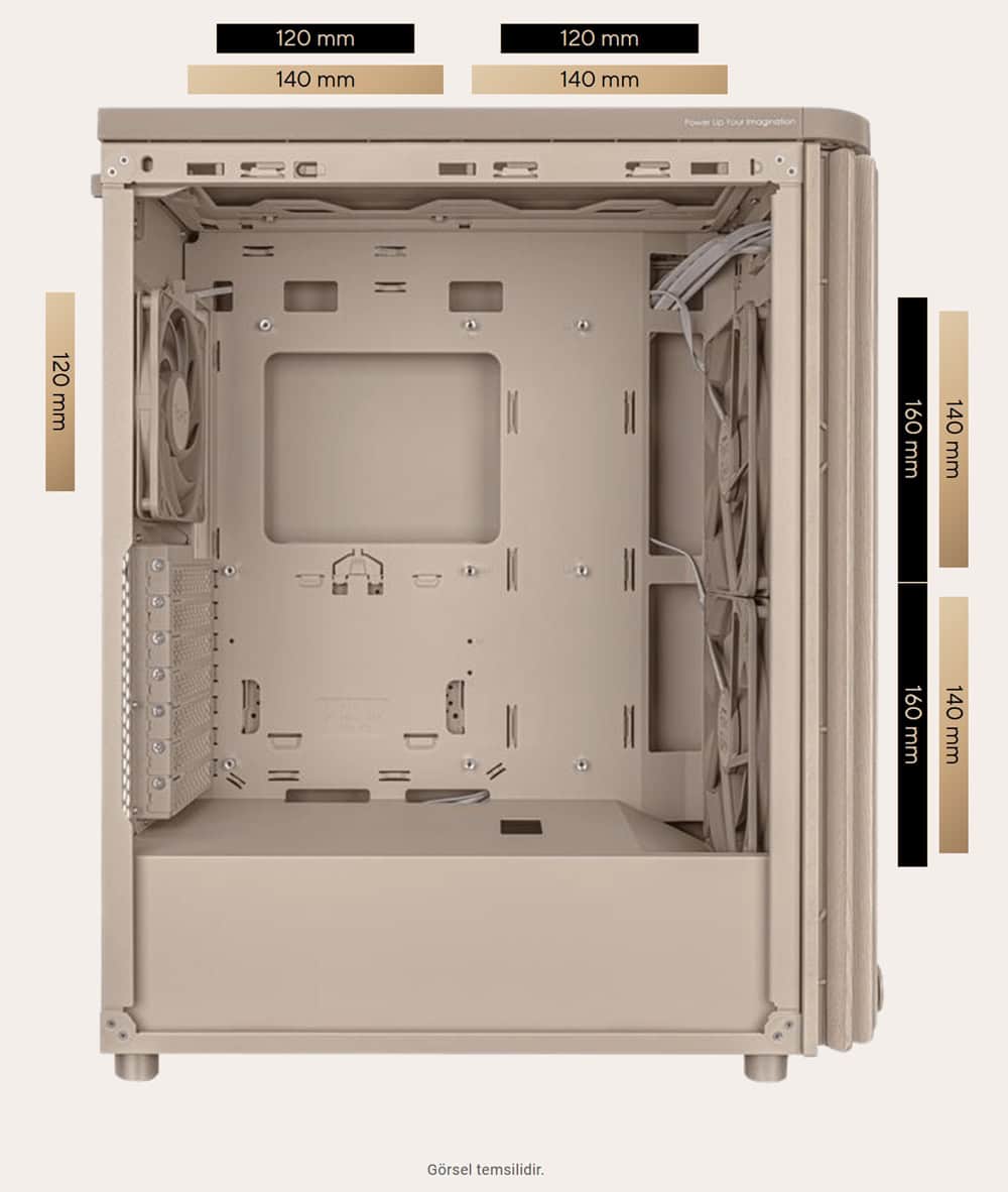 ProArt PA401 Wood Edition Beige - Mesh Panel asus-proart-pa401-wood-edition-beige-mesh-panel-gaming-kasa
