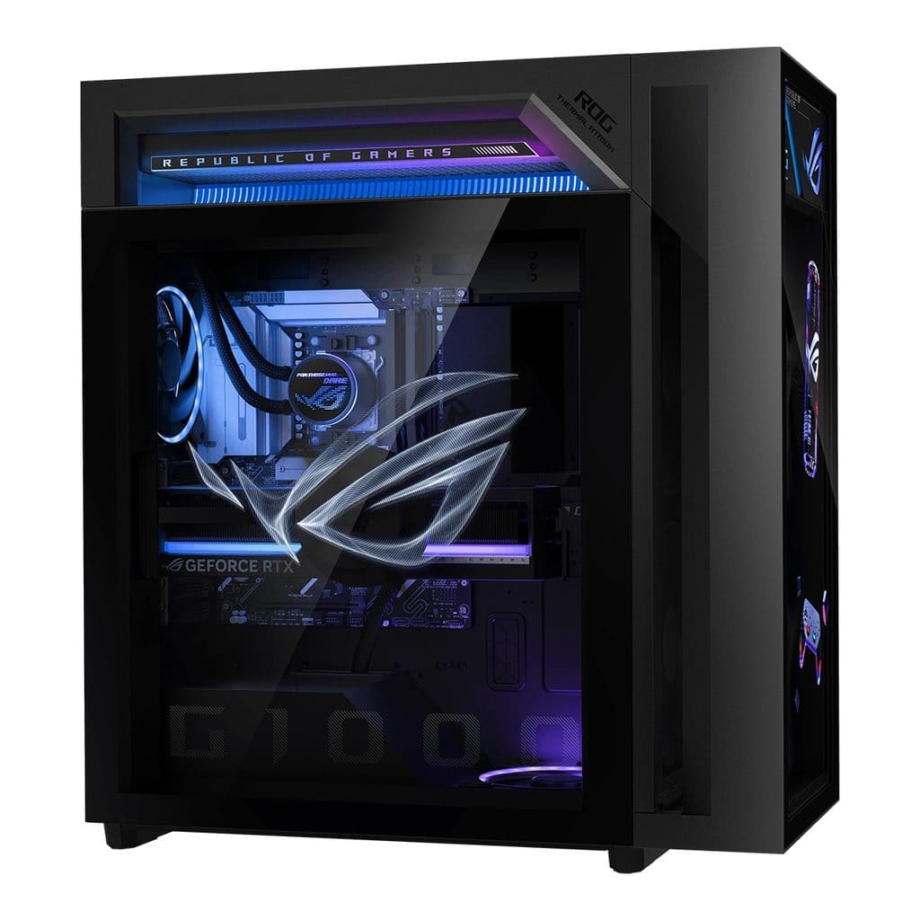 Asus Rog G1000 Tanıtıldı! Ryzen 9 9950x3d Ve Rtx 5080 Ile Geliyor H3
