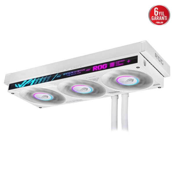 Asus Rog Strix Slc Iv 360 Argb Lcd White Edition 360mm Intel Amd Uyumlu İşlemci Sıvı Soğutucu 18