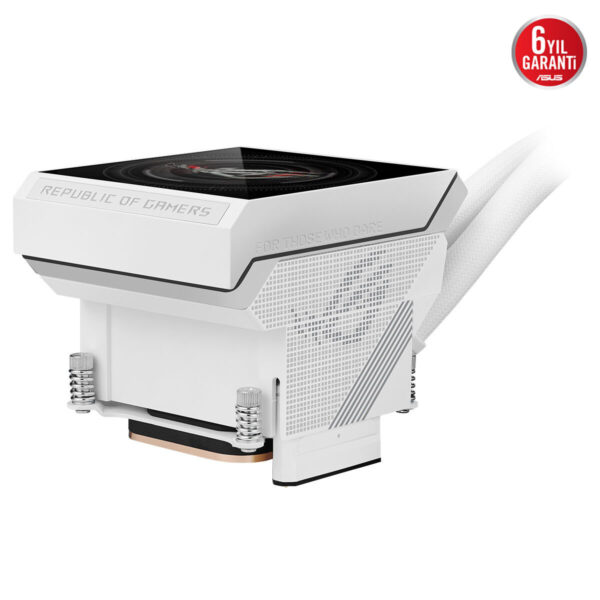 Asus Rog Strix Slc Iv 360 Argb Lcd White Edition 360mm Intel Amd Uyumlu İşlemci Sıvı Soğutucu 9
