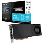 Asus Turbo Radeon Ai Pro R9700 32gb Gddr6 256 Bit Yapay Zeka Ekran Karti Fc1