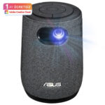 Asus Zenbeam Latte L1 720p 300 Led Lümen Dahili Bataryalı Bluetooth Hoparlörlü Taşınabilir Projeksiyon Cihazı 1