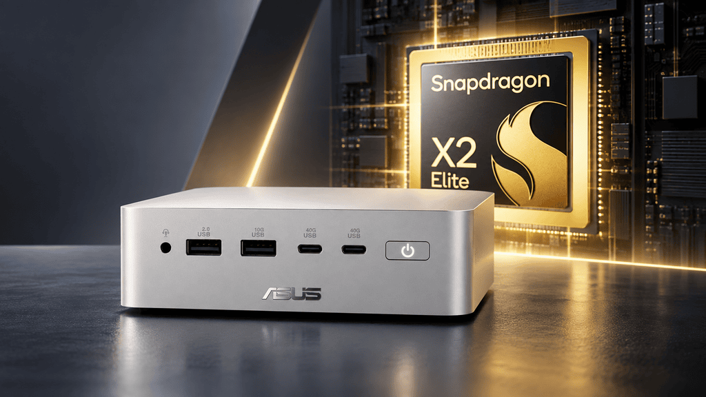 Asus'tan 80 Tops Yapay Zekâ Gücüne Sahip Mini Pc! Ascent Qn10 Tanıtıldı H2