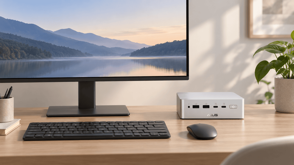 Asus'tan 80 Tops Yapay Zekâ Gücüne Sahip Mini Pc! Ascent Qn10 Tanıtıldı H4