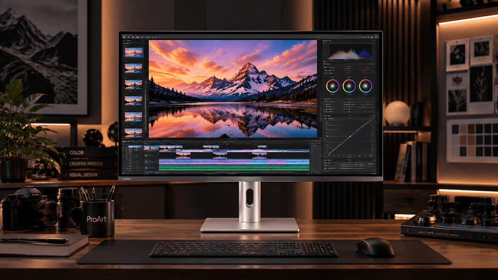 Asus'tan İçerik Üreticilerine Özel 4k Qd Oled Monitör! Proart Pa27ucdv Tanıtıldı H4