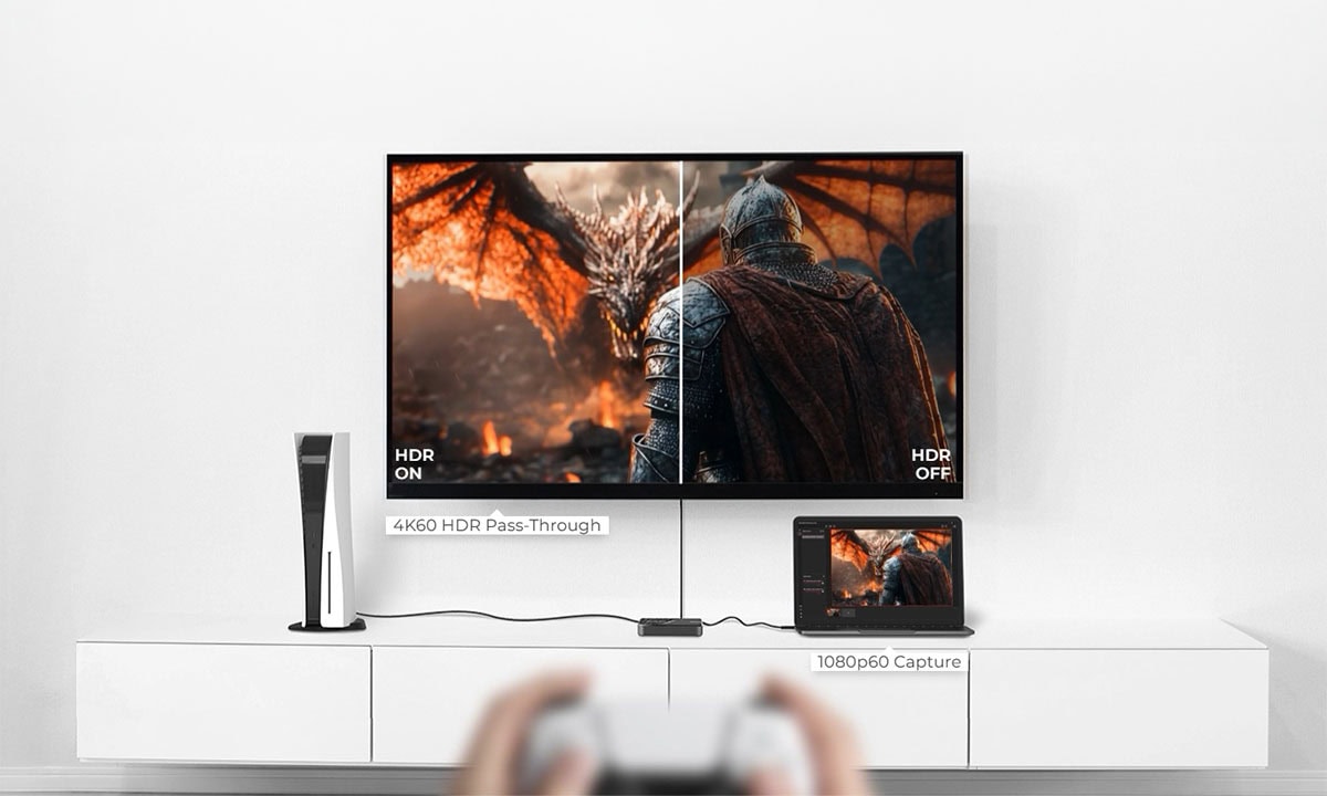 4K60'ta oynayın, 1080p60'ta kaydedin