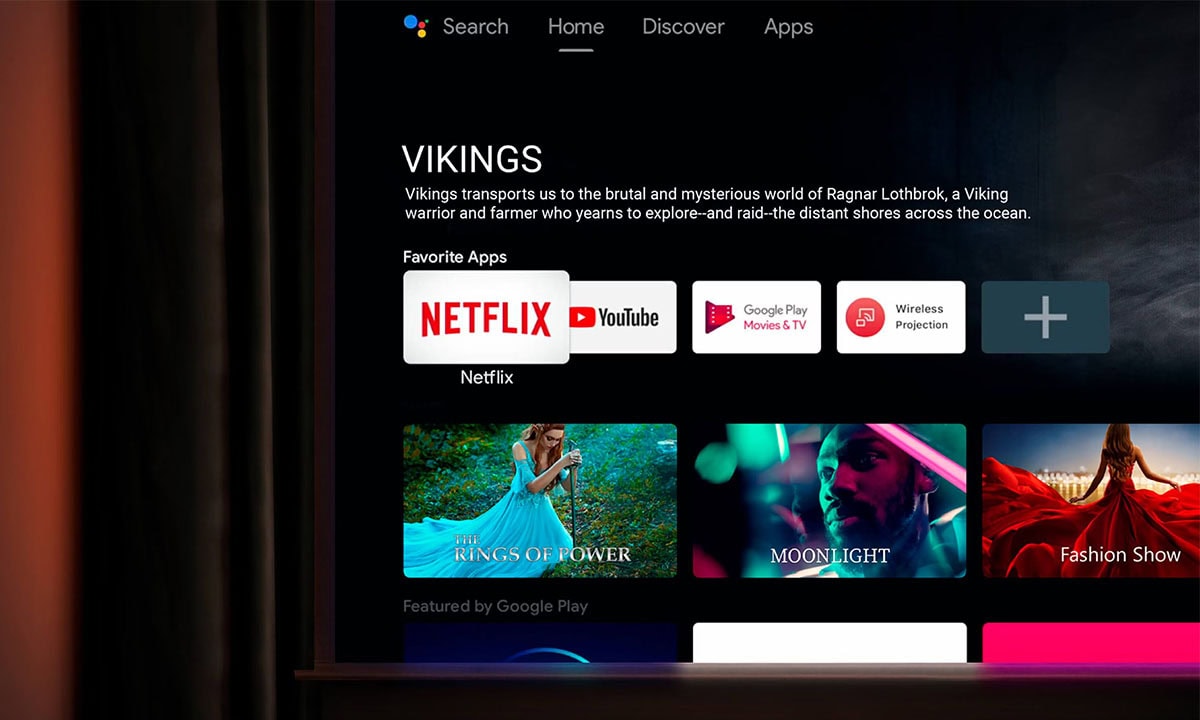 Üstün Yayın Akışı için Google Lisanslı Android TV