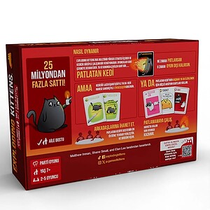 Exploding Kittens Türkçe Kart Oyunu 2