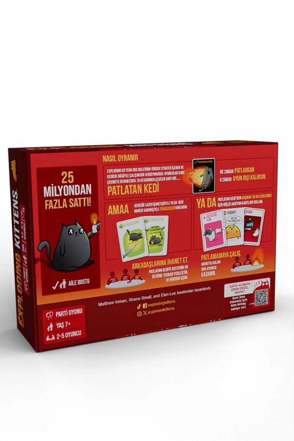Exploding Kittens Türkçe Kart Oyunu 2