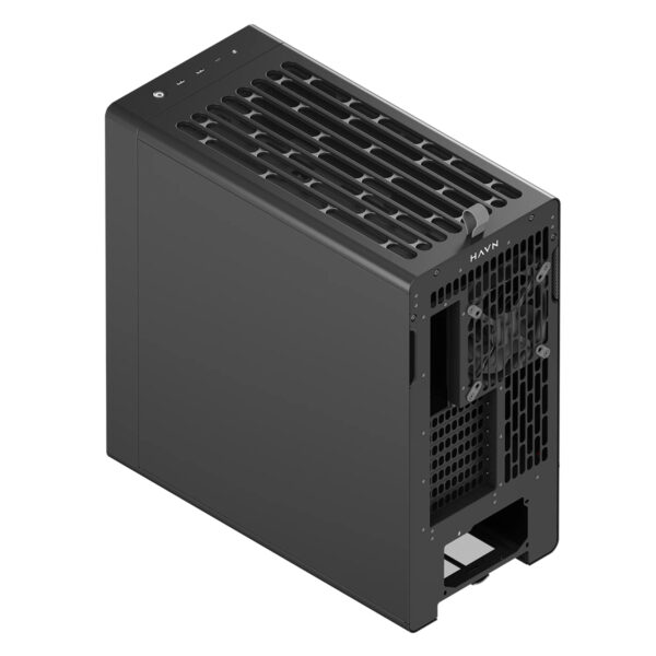 Havn Bf 360 Flow Solid Black 2x180mm 1x140mm Fan Usb 3 2 Mid Tower Atx Gaming Kasa Fc6