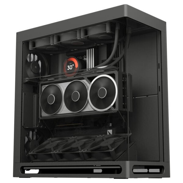 Havn Hs 360 Vgpu Edition Black Temperli Cam Usb 3 2 Mid Tower Atx Gaming Kasa Fc2