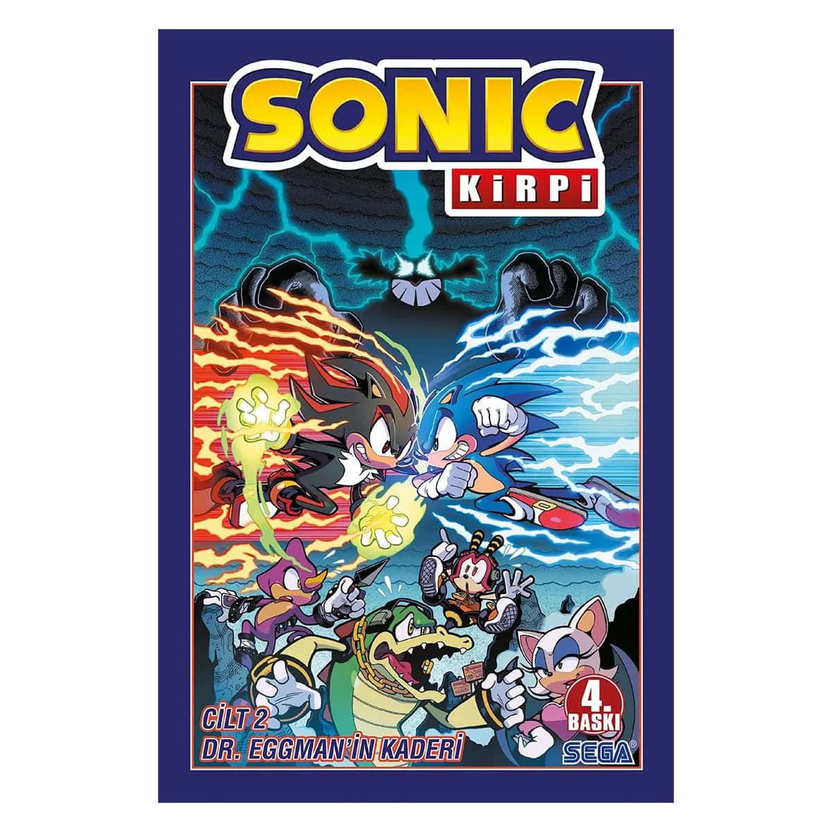 Kirpi Sonic Cilt 2 Dr. Eggman'in Kaderi Çizgi Roman 1
