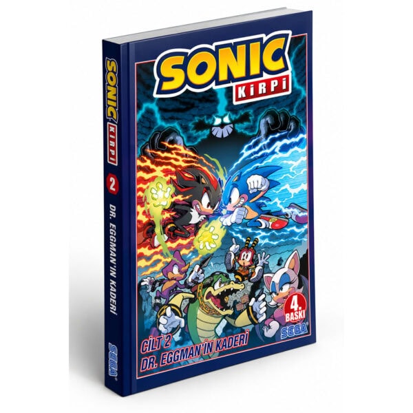 Kirpi Sonic Cilt 2 Dr. Eggman'in Kaderi Çizgi Roman 3