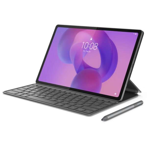 Lenovo Idea Tab Plus Ile Uyumlu Folio Keyboard Luna Gri Tablet Kilifi Zg38c07494 Fc4