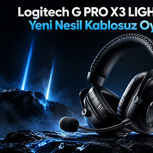 Logitech G Pro X3 Lightspeed Tanıtıldı! Yeni Nesil Kablosuz Oyuncu Kulaklığı 1