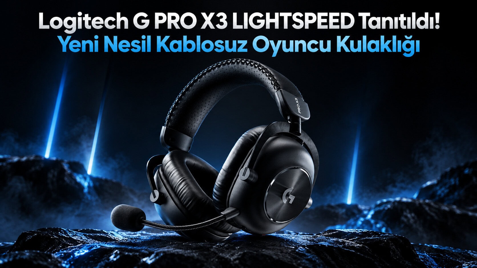 Logitech G Pro X3 Lightspeed Tanıtıldı! Yeni Nesil Kablosuz Oyuncu Kulaklığı 1