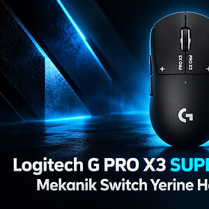 Logitech G Pro X3 Superstrike Tanıtıldı! Mekanik Switch Yerine Haptik Tetik Sistemi 1