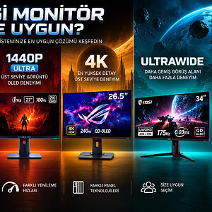 Monitör Seçim Rehberi 1080p Mi, 1440p Mi, 4k Mı 1