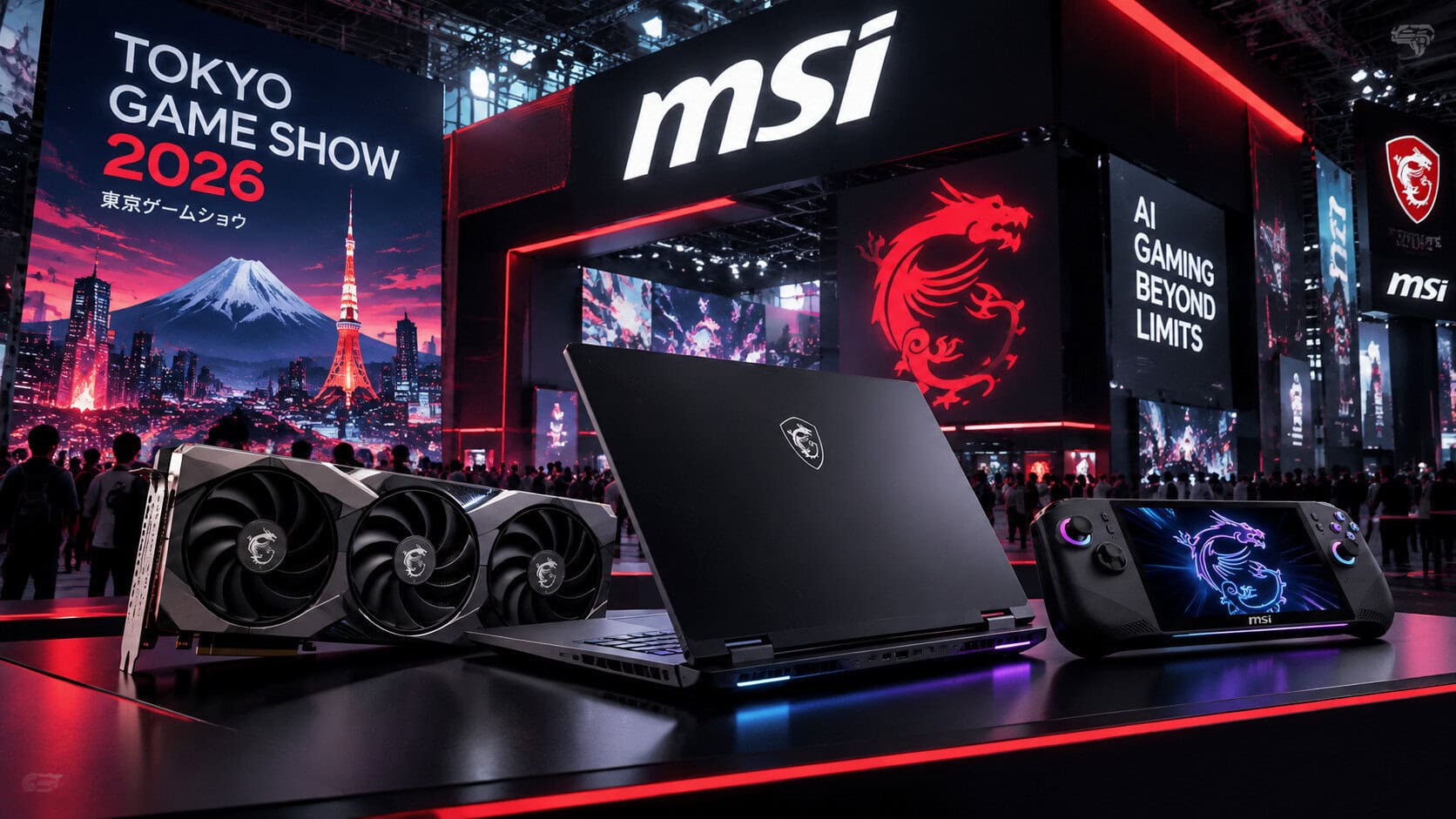 Msi Tokyo Game Show 2026’da Rtx 5090, Ai Laptop Ve Yeni Gaming Ürünlerini Sergiliyor 1