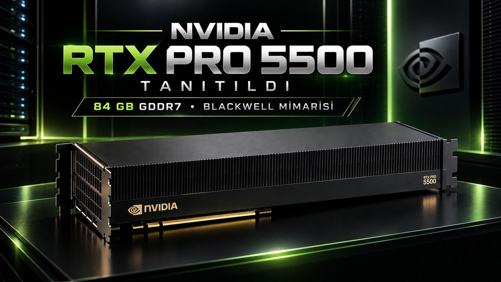 Nvidia Rtx Pro 5500 Tanıtıldı 84 Gb Gddr7 Bellek Ve Blackwell Mimarisi 1