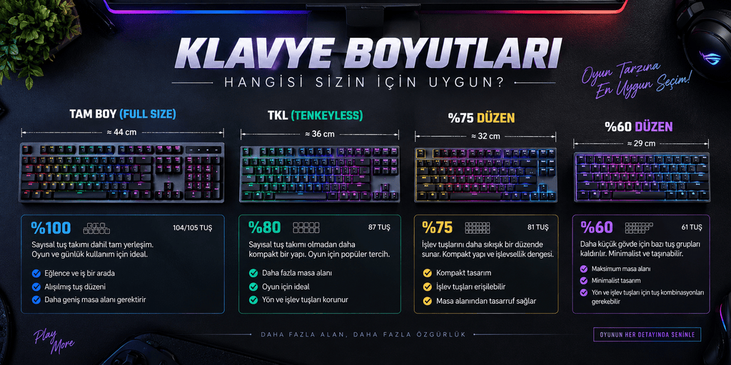 Oyuncu Klavyesi Satın Alma Rehberi 2026 Mekanik Mi, Manyetik Mi H3