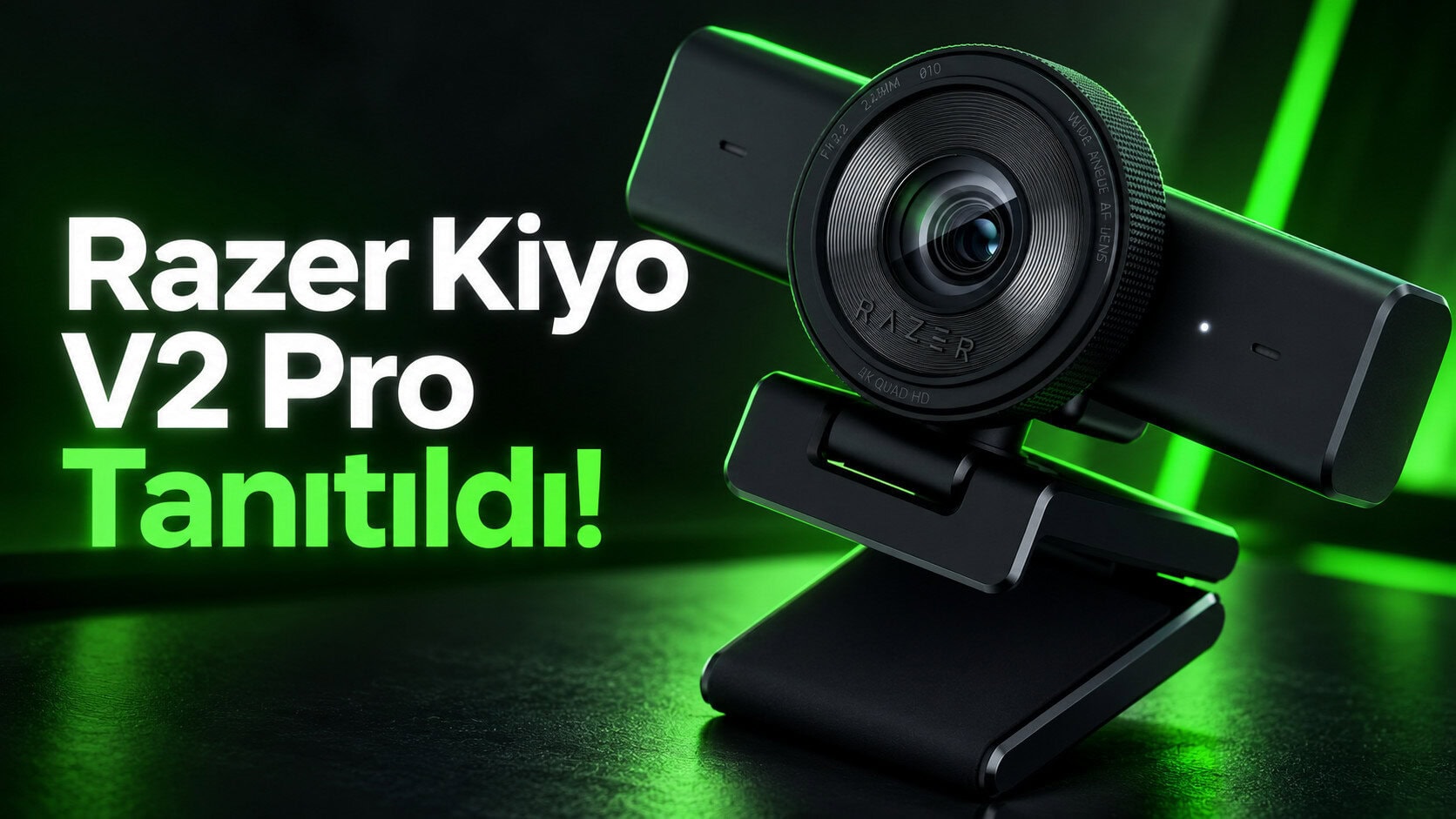 Razer Kiyo V2 Pro Tanıtıldı! 4k 60 Fps Ve Sony Starvis 2 Sensör 1