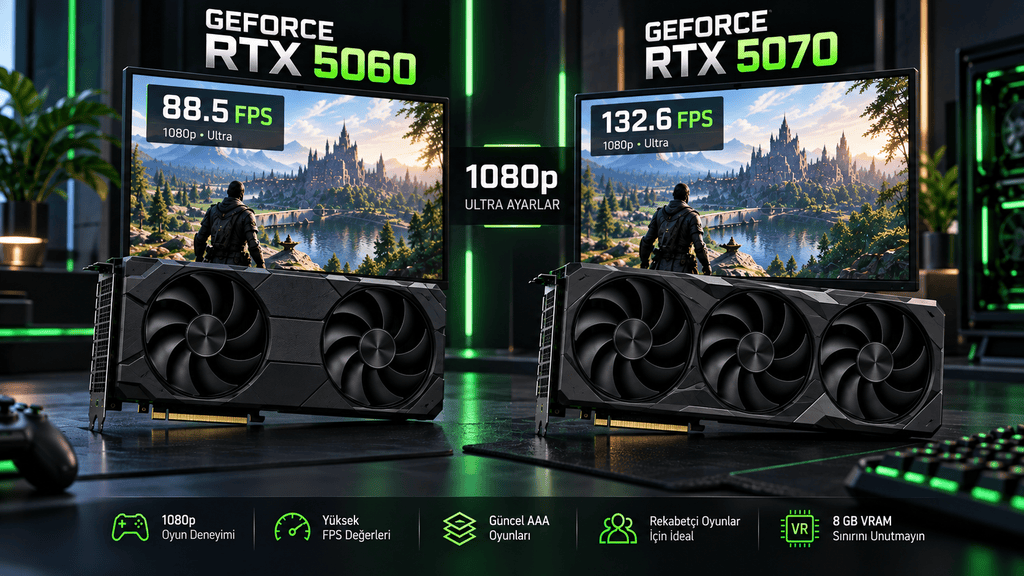 Rtx 5060 Mı Rtx 5070 Mi 2026’da Hangisi Daha Mantıklı H3