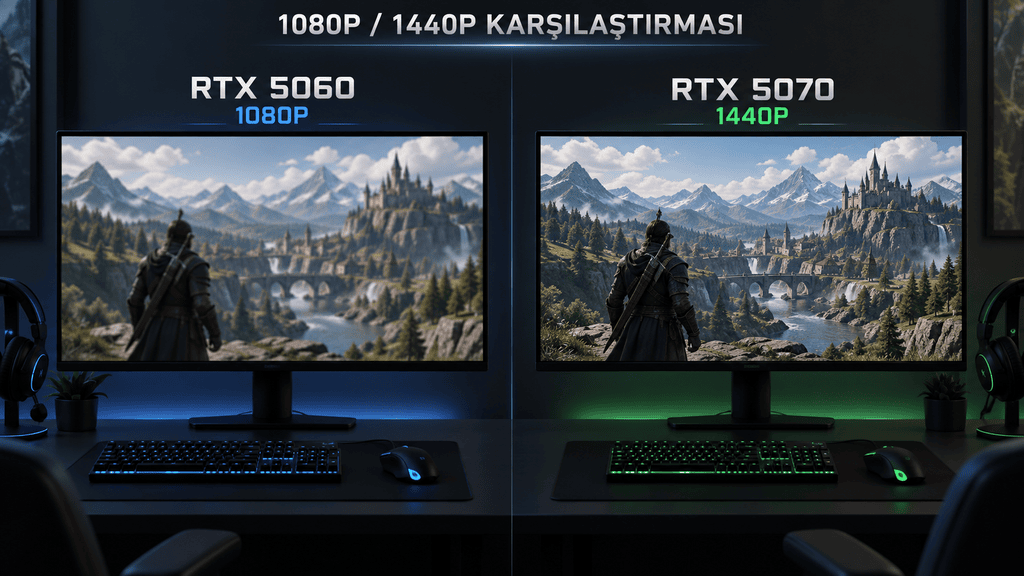 Rtx 5060 Mı Rtx 5070 Mi 2026’da Hangisi Daha Mantıklı H4