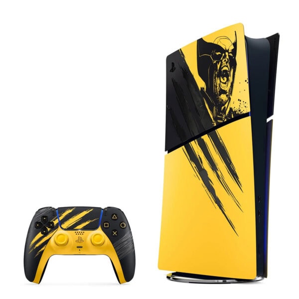 Sony Playstation Digital Edition 825gb Oyun Konsolu – Marvel Wolverine Battle Yellow Sınırlı Sürüm (resmi Distribütör Garantili) 1