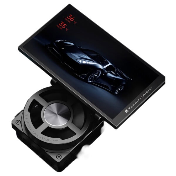 Thermalright Dynamic Vision Pro 360 Argb Black 360mm Intel Amd Uyumlu Islemci Sivi Sogutucu 2 Yil Birebir Degisim Garantili Fc4