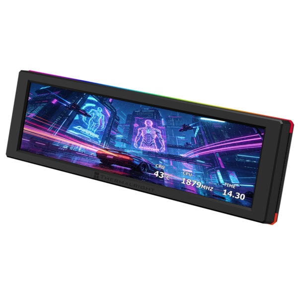 Thermalright Trofeo Vision 9 16 Argb Lcd Black Manyetik Type C Temali Lcd Ekran Fc3