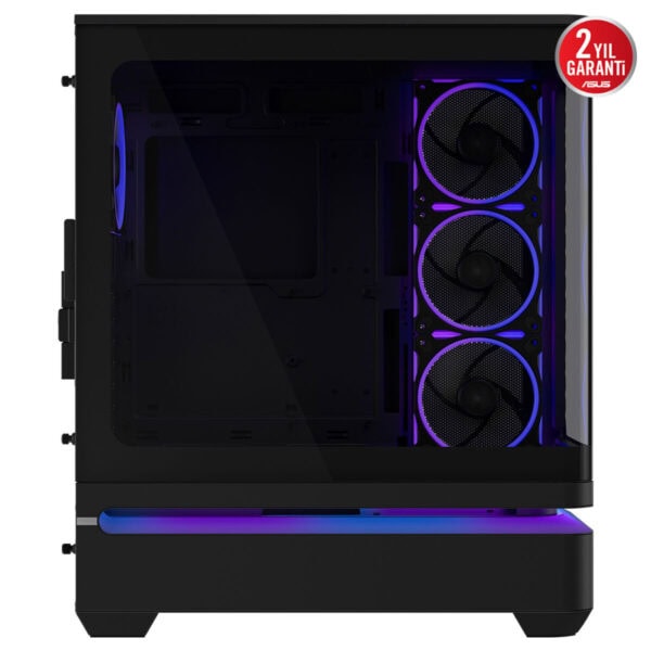 ASUS PRIME AP304 TG ARGB Kavisli Temperli Cam USB 3.2 Mid Tower ATX Gaming Kasa - Görsel 9