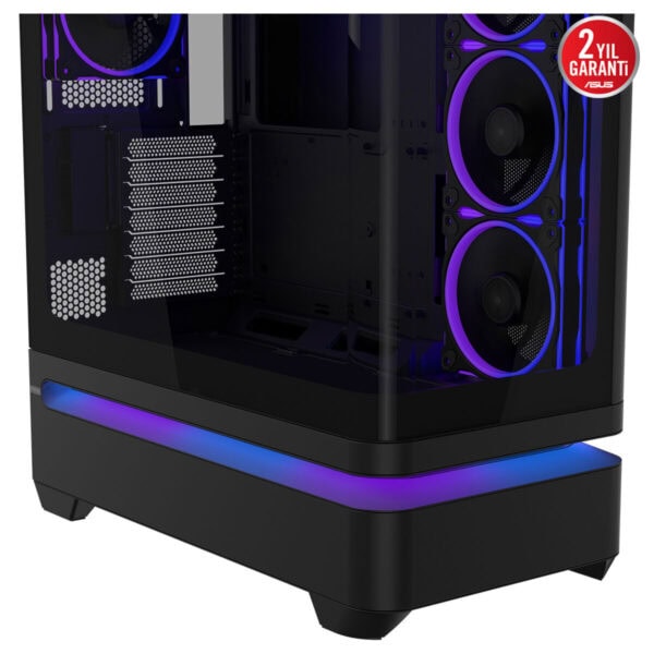 ASUS PRIME AP304 TG ARGB Kavisli Temperli Cam USB 3.2 Mid Tower ATX Gaming Kasa - Görsel 11