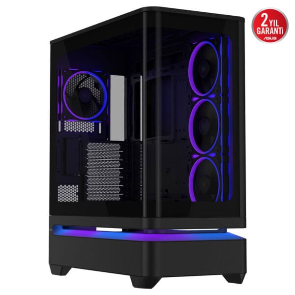 ASUS PRIME AP304 TG ARGB Kavisli Temperli Cam USB 3.2 Mid Tower ATX Gaming Kasa - Görsel 20