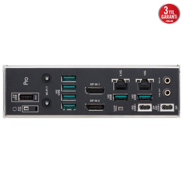 Asus Pro Ws Trx50 Sage Wifi A Amd Trx50 Ddr5 Str5 Wi Fi 7 10gb Ethernet M.2 Usb4 Ceb Workstation Anakart 13