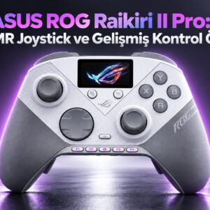 Asus Rog Raikiri Ii Pro 8k Hz, Tmr Joystick Ve Gelişmiş Kontrol Özellikleri 1