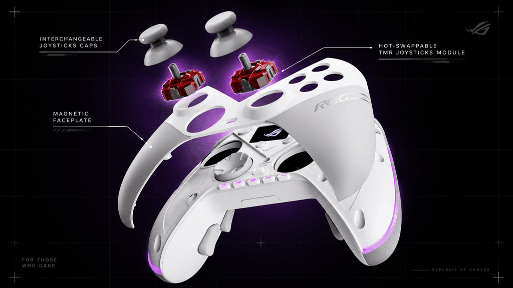 Asus Rog Raikiri Ii Pro 8k Hz, Tmr Joystick Ve Gelişmiş Kontrol Özellikleri H3