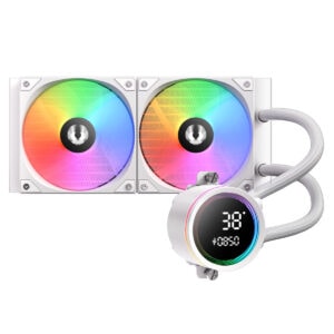 Bitfenix S12 Digital Water Cooler Beyaz 240mm Intel Amd Uyumlu İşlemci Sıvı Soğutucu (bfw S12 240 Ww27a Rp) 1