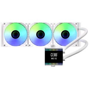 Bitfenix S7 Digital Water Cooler Beyaz Argb 360mm Intel Amd Uyumlu İşlemci Sıvı Soğutucu (bfw S7 360 Kk27a Rp) 1