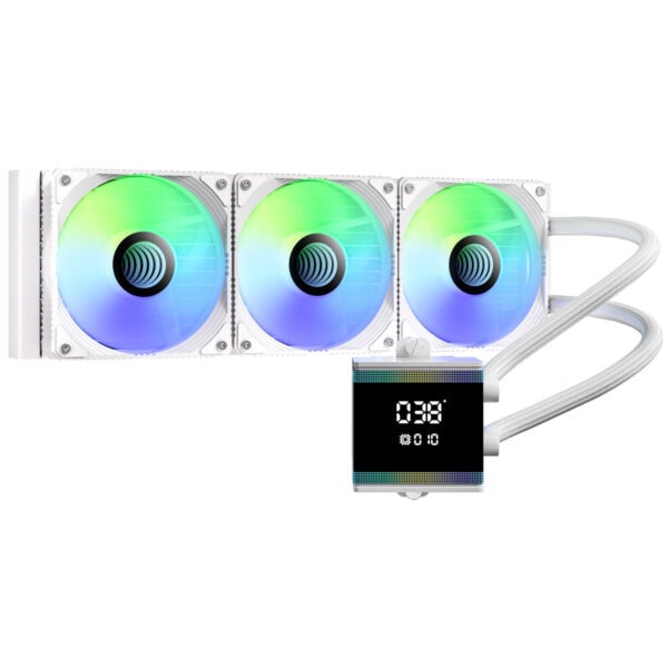 Bitfenix S7 Digital Water Cooler Beyaz Argb 360mm Intel Amd Uyumlu İşlemci Sıvı Soğutucu (bfw S7 360 Kk27a Rp) 3