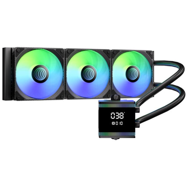Bitfenix S7 Digital Water Cooler Beyaz Argb 360mm Intel Amd Uyumlu İşlemci Sıvı Soğutucu (bfw S7 360 Kk27a Rp) 4